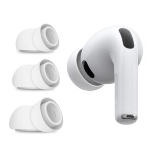 Tech-Protect szilikon fülharang AirPods Pro 3-hoz, S/M/L (fehér)