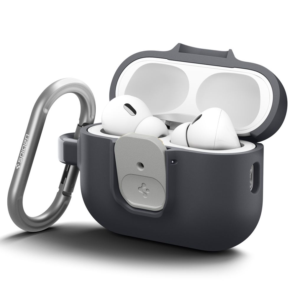 iTok webáruház - Spigen Spigen Nano Pop tok AirPods Pro 3-hoz (fekete) 2 Spigen Nano Pop Case for AirPods Pro 3 (fekete)
