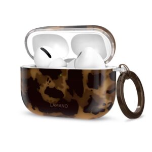 Tech-Protect Lamano tok AirPods Pro 3-hoz (fekete és barna)