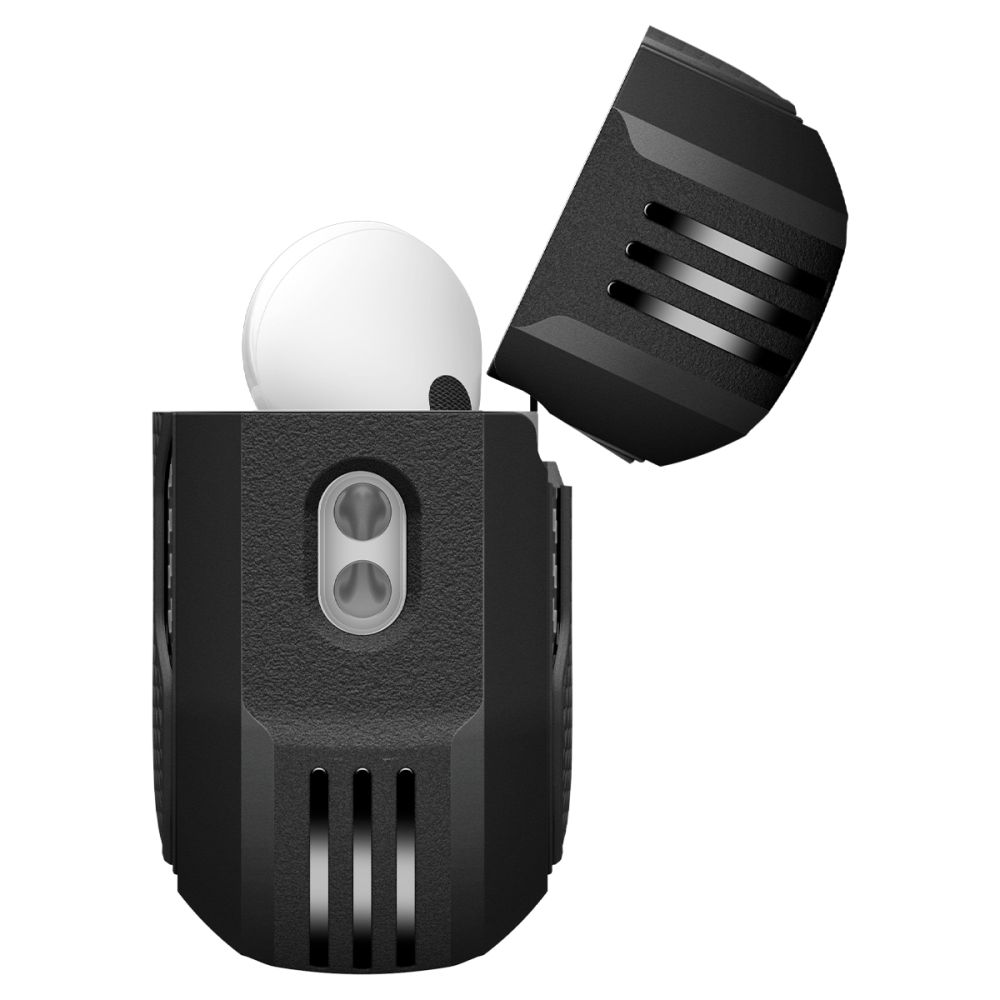 iTok webáruház - Spigen Spigen Core Armor tok AirPods Pro 3-hoz (fekete) 6 Spigen Core Armor Case for AirPods Pro 3 (fekete)