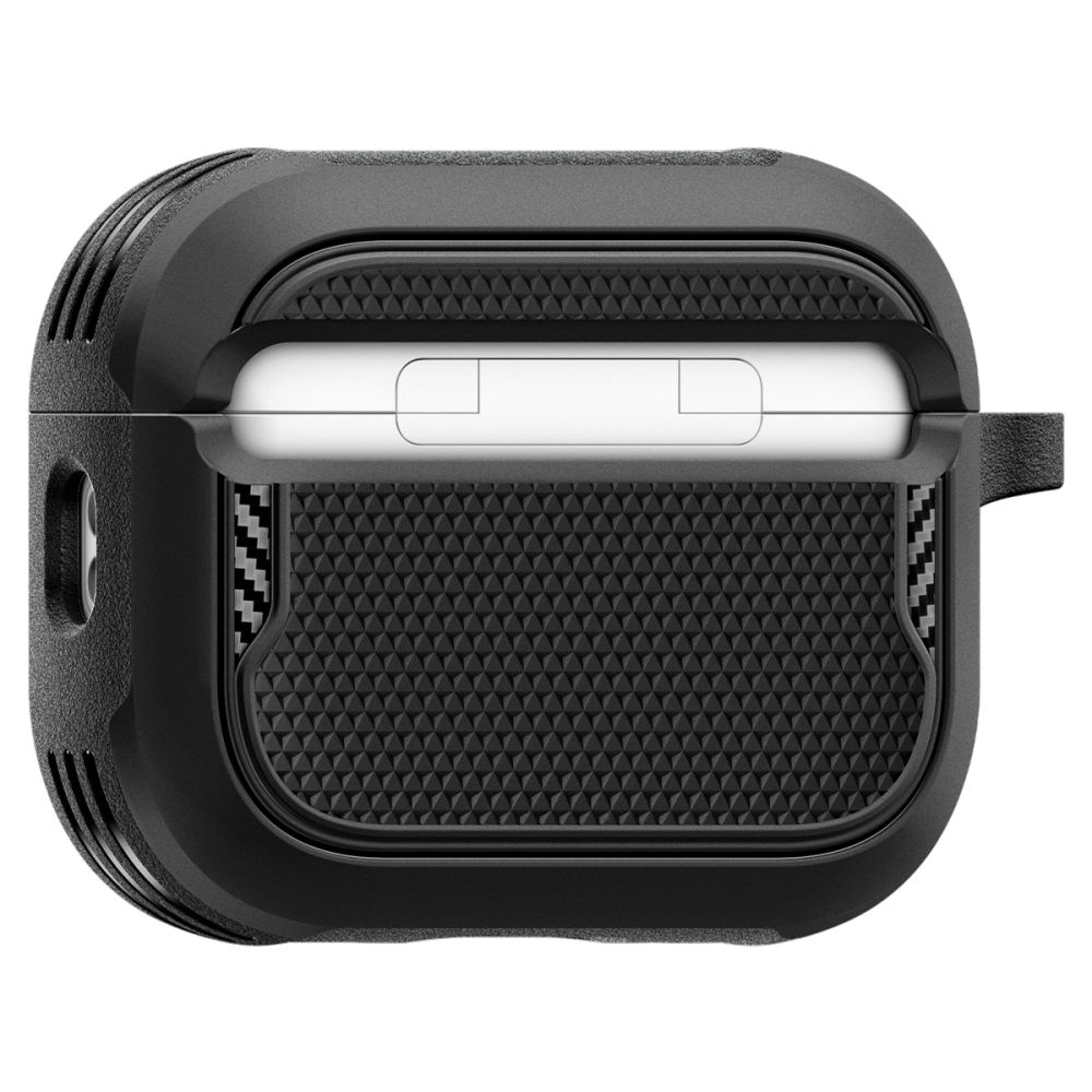 iTok webáruház - Spigen Spigen Core Armor tok AirPods Pro 3-hoz (fekete) 8 Spigen Core Armor Case for AirPods Pro 3 (fekete)