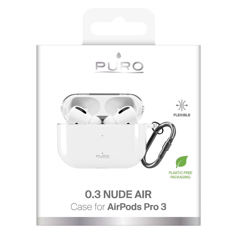 iTok webáruház - Puro Puro 0.3 Nude Case for AirPods Pro 3 (átlátszó) 6 Puro 0.3 Nude Case for AirPods Pro 3 (átlátszó)