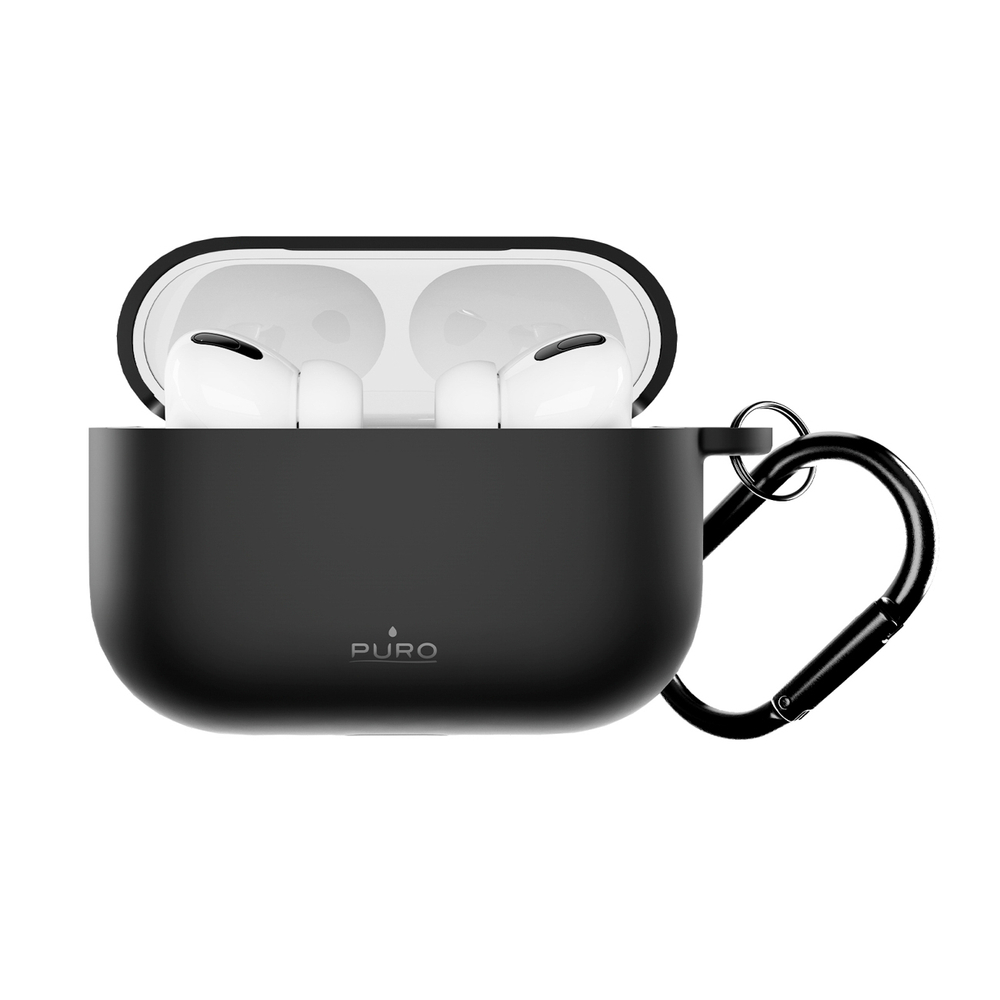 iTok webáruház - Puro Puro Icon Case for AirPods Pro 3 (fekete) 1 Puro Icon Case for AirPods Pro 3 (fekete)