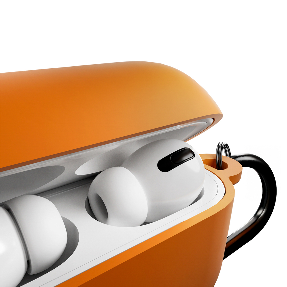 iTok webáruház - Puro Puro Icon Case for AirPods Pro 3 (narancssárga) 3 Puro Icon Case for AirPods Pro 3 (narancssárga)