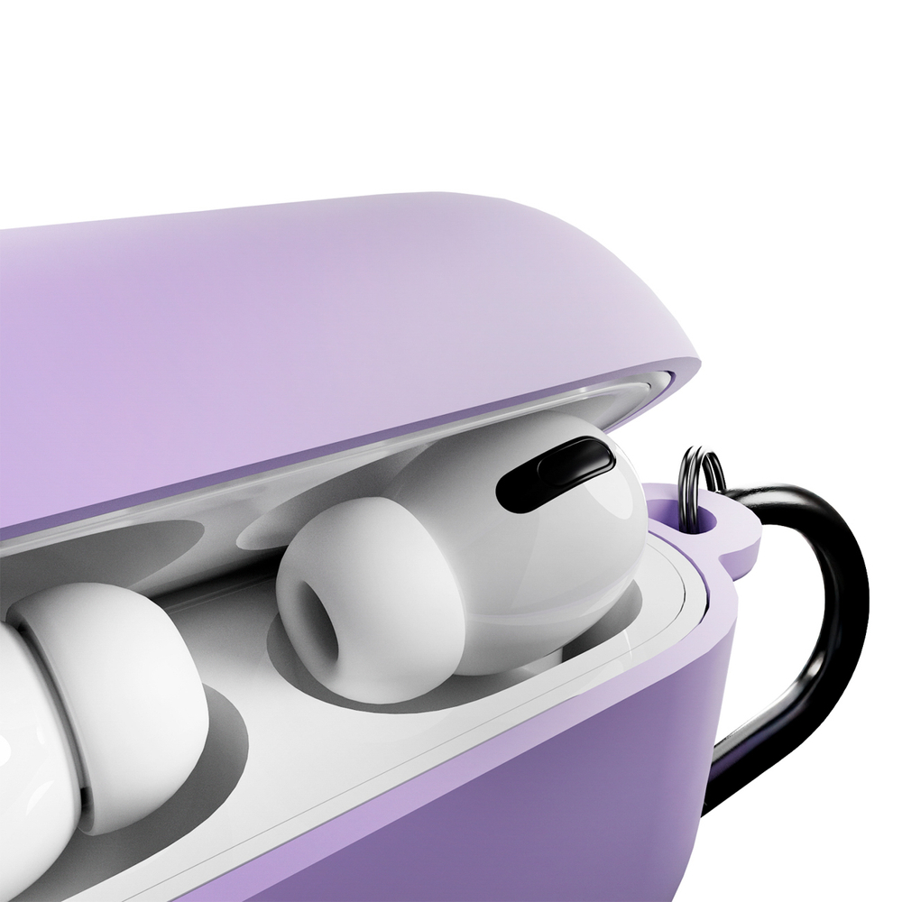iTok webáruház - Puro Puro Icon Case for AirPods Pro 3 (lila) 3 Puro Icon Case for AirPods Pro 3 (lila)