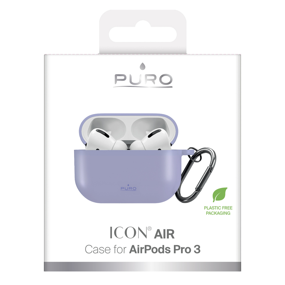 iTok webáruház - Puro Puro Icon Case for AirPods Pro 3 (lila) 6 Puro Icon Case for AirPods Pro 3 (lila)