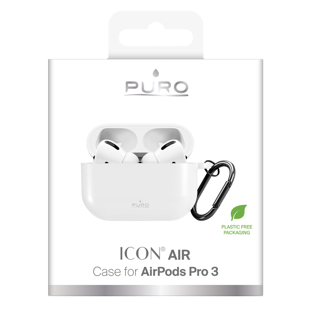 iTok webáruház - Puro Puro Icon Case for AirPods Pro 3 (fehér) 2 Puro Icon Case for AirPods Pro 3 (fehér)
