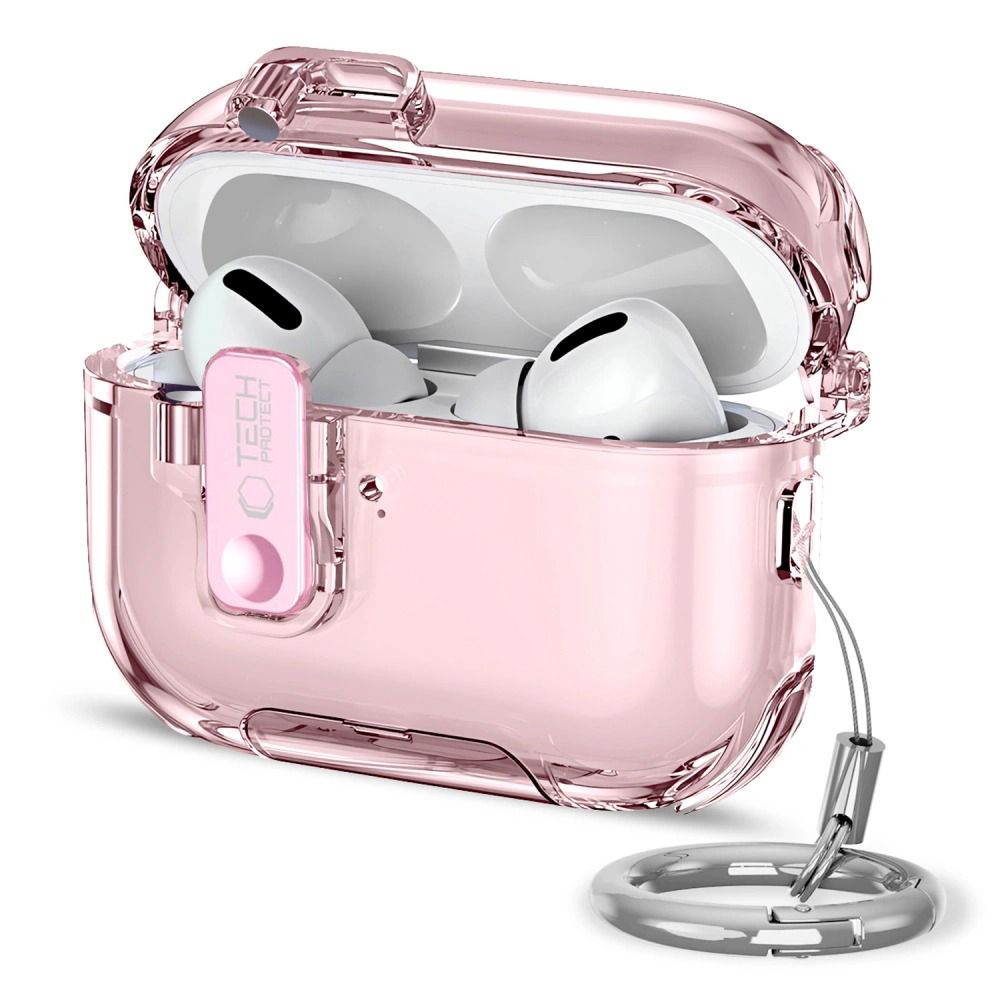 iTok webáruház - Tech-Protect Tech-Protect Bounce Pro Case for AirPods Pro 3 (rózsaszín) 1 Tech-Protect Bounce Pro Case for AirPods Pro 3 (rózsaszín)