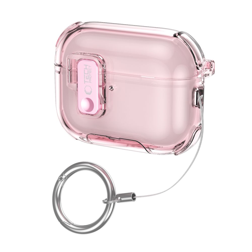iTok webáruház - Tech-Protect Tech-Protect Bounce Pro Case for AirPods Pro 3 (rózsaszín) 2 Tech-Protect Bounce Pro Case for AirPods Pro 3 (rózsaszín)
