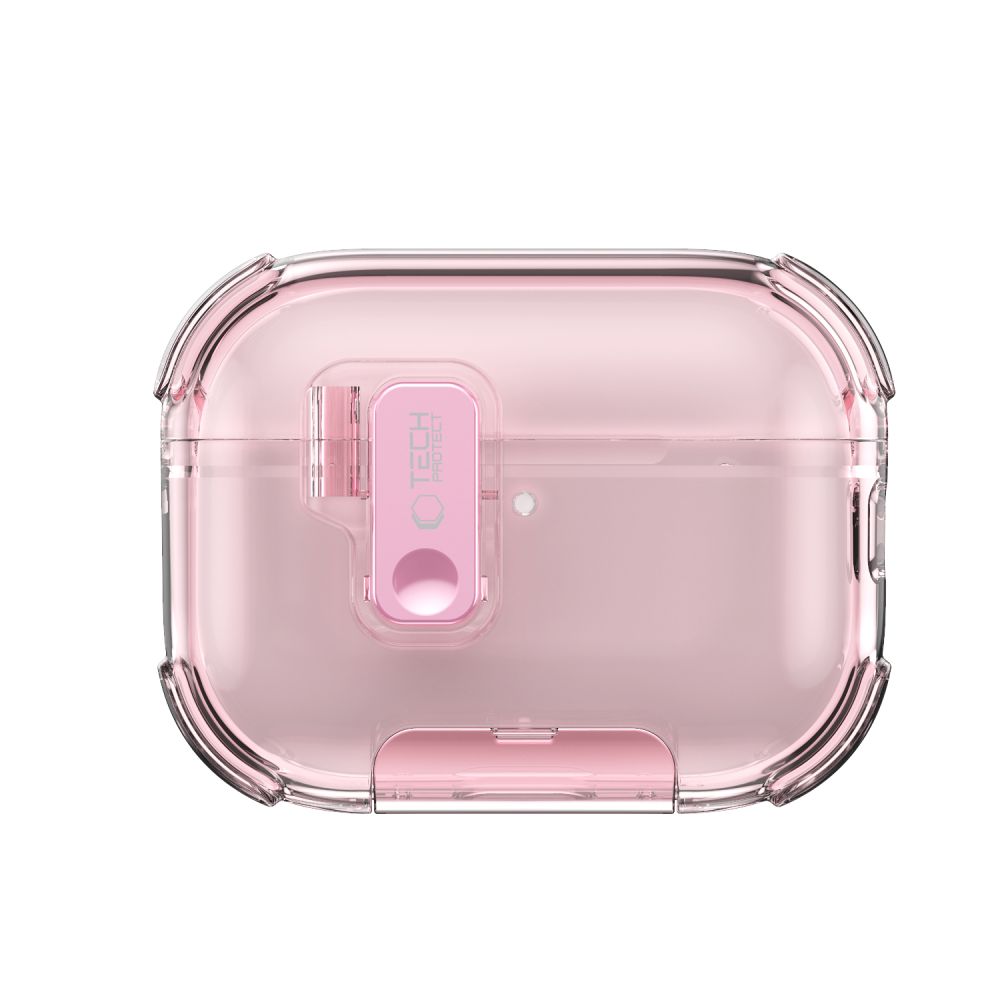 iTok webáruház - Tech-Protect Tech-Protect Bounce Pro Case for AirPods Pro 3 (rózsaszín) 3 Tech-Protect Bounce Pro Case for AirPods Pro 3 (rózsaszín)