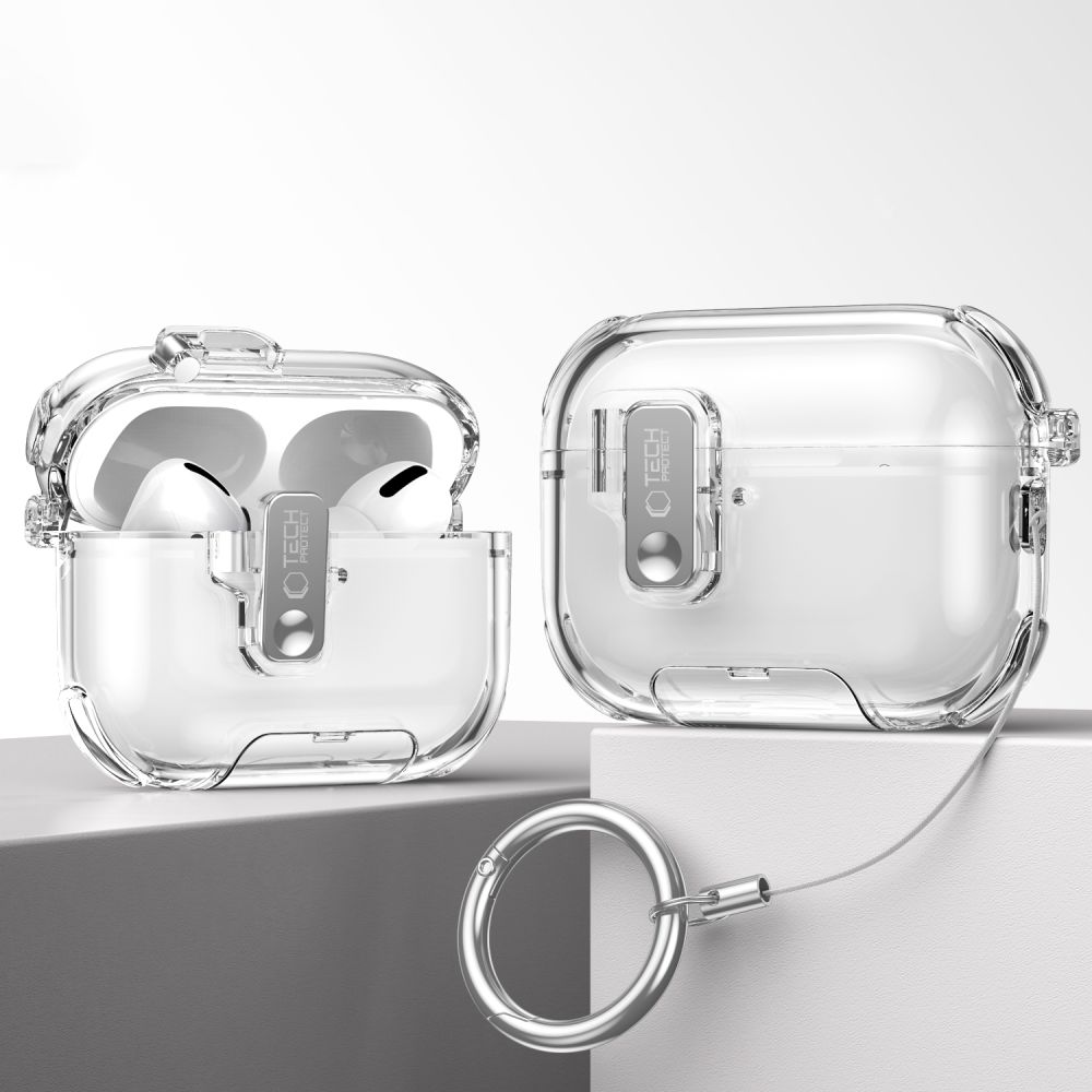 iTok webáruház - Tech-Protect Tech-Protect Bounce Pro Case for AirPods Pro 3 (rózsaszín) 4 Tech-Protect Bounce Pro Case for AirPods Pro 3 (rózsaszín)