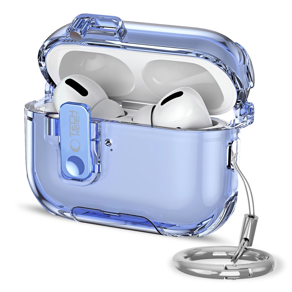 iTok webáruház - Tech-Protect Tech-Protect Bounce Pro Case for AirPods Pro 3 (kék) 1 Tech-Protect Bounce Pro Case for AirPods Pro 3 (kék)