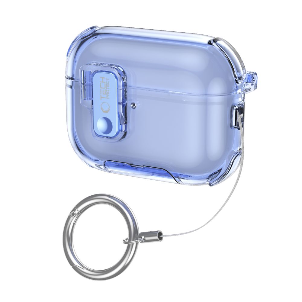 iTok webáruház - Tech-Protect Tech-Protect Bounce Pro Case for AirPods Pro 3 (kék) 2 Tech-Protect Bounce Pro Case for AirPods Pro 3 (kék)