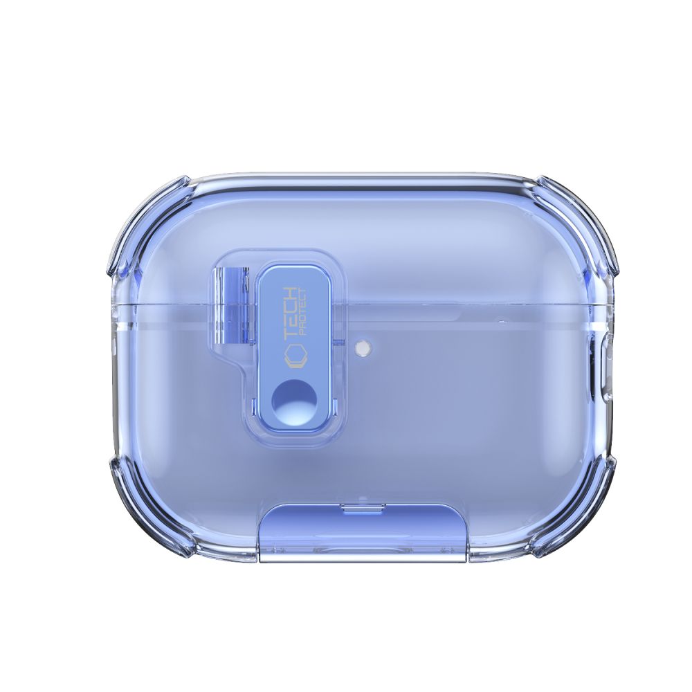 iTok webáruház - Tech-Protect Tech-Protect Bounce Pro Case for AirPods Pro 3 (kék) 3 Tech-Protect Bounce Pro Case for AirPods Pro 3 (kék)