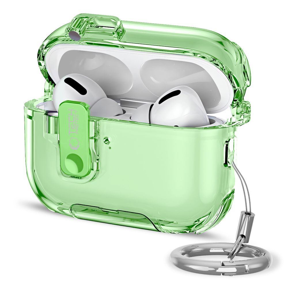 iTok webáruház - Tech-Protect Tech-Protect Bounce Pro Case for AirPods Pro 3 (zöld) 1 Tech-Protect Bounce Pro Case for AirPods Pro 3 (zöld)
