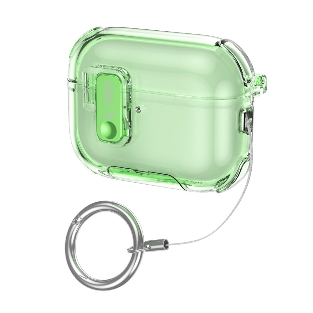 iTok webáruház - Tech-Protect Tech-Protect Bounce Pro Case for AirPods Pro 3 (zöld) 2 Tech-Protect Bounce Pro Case for AirPods Pro 3 (zöld)