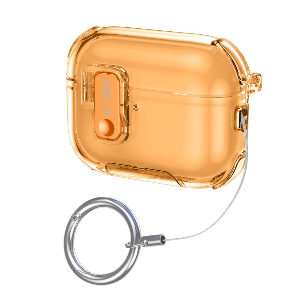 iTok webáruház - Tech-Protect Tech-Protect Bounce Pro case for AirPods Pro 3 (narancssárga) 2 Tech-Protect Bounce Pro case for AirPods Pro 3 (narancssárga)