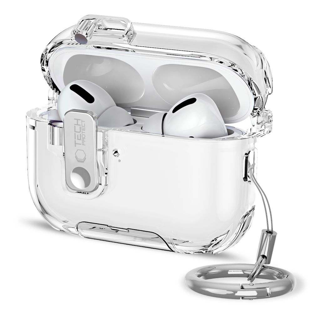 iTok webáruház - Tech-Protect Tech-Protect Bounce Pro Case for AirPods Pro 3 (átlátszó) 1 Tech-Protect Bounce Pro Case for AirPods Pro 3 (átlátszó)