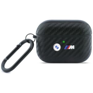 BMW Carbon Metal Logo Case for AirPods Pro 3 (fekete)