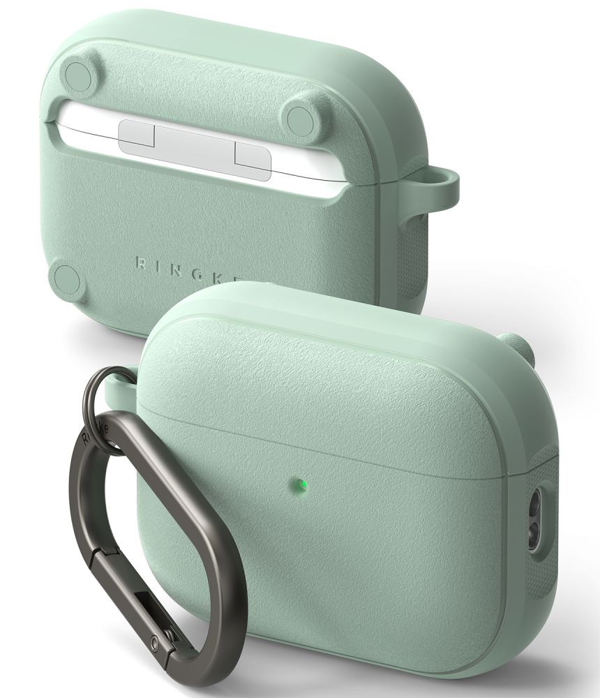 iTok webáruház - Ringke Onyx Magnetic MagSafe Case for AirPods Pro 3 (zöld) 1 Ringke Onyx Magnetic MagSafe Case for AirPods Pro 3 (zöld)