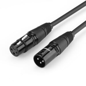 Ugreen AV130 66717 XLR audio kábel, 2 m (fekete)