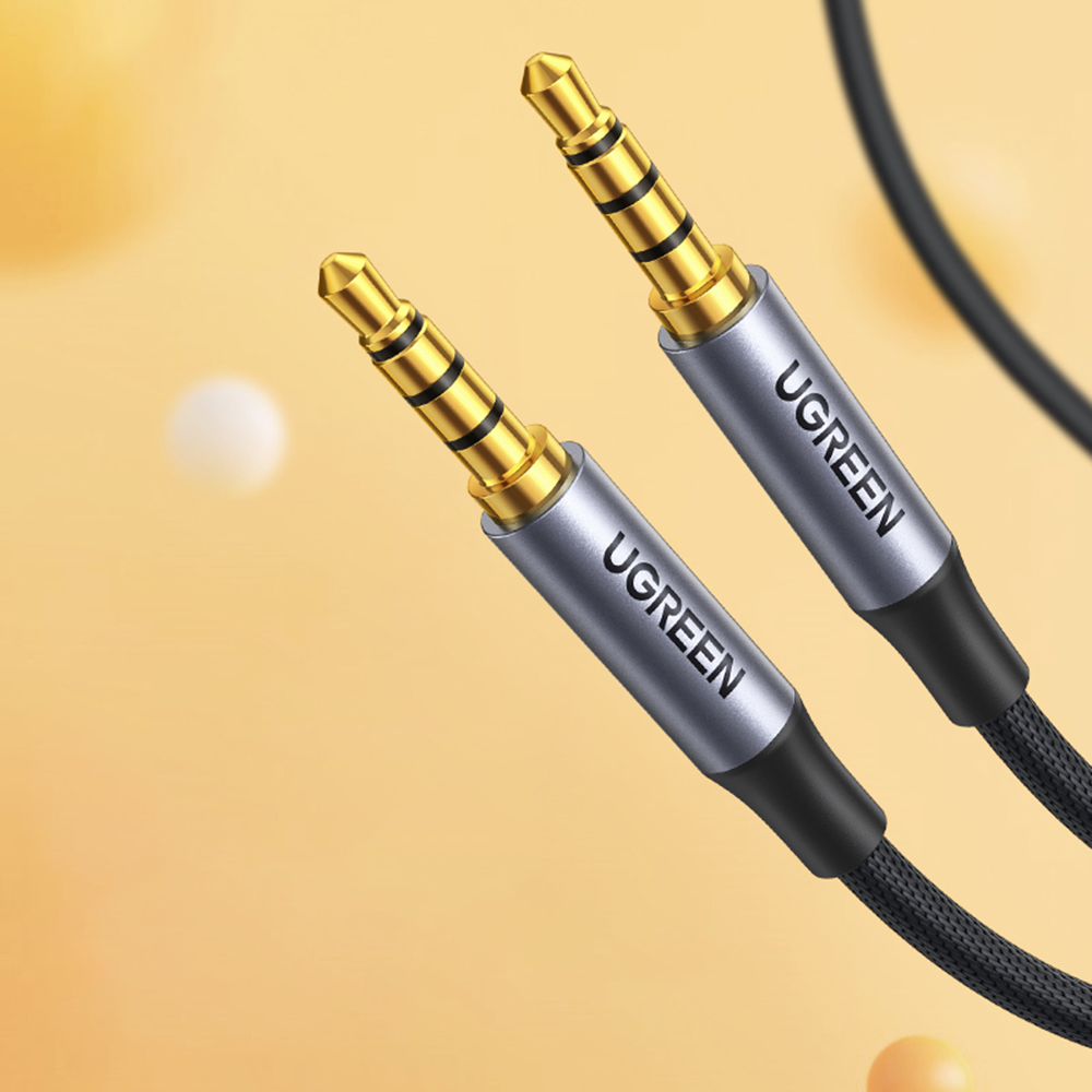 iTok webáruház - Ugreen Ugreen AV183 20785 3,5 mm mini jack kábel, 3 m (szürke) 3 Ugreen AV183 20785 cable 3.5mm mini jack / 3.5mm mini jack 3m (szürke)