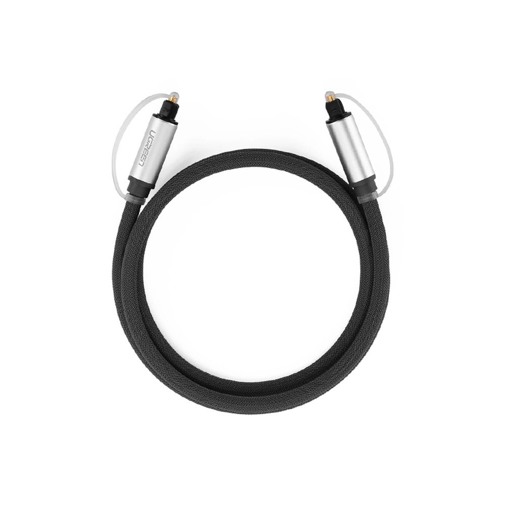 iTok webáruház - Ugreen Ugreen AV108 10540 Toslink/SPDIF optikai kábel, 2 m (szürke) 5 Ugreen AV108 10540 optical Toslink/SPDIF cable 2m (szürke)