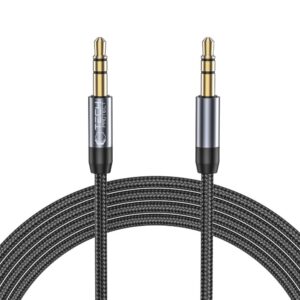 Tech-Protect UltraBoost 3,5 mm-es mini jack audiokábel, 1,5 m (fekete)