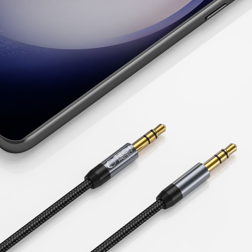 iTok webáruház - Tech-Protect Tech-Protect UltraBoost 3,5 mm-es mini jack audiokábel, 1,5 m (fekete) 2 Tech-Protect UltraBoost cable 3.5mm mini jack / 3.5mm mini jack 1.5m (fekete)