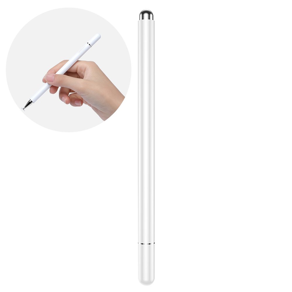 iTok webáruház - Joyroom Joyroom JR-BP560 kapacitív érintőceruza, fehér 1 Joyroom excellent series passive capacitive stylus pen white (JR-BP560)