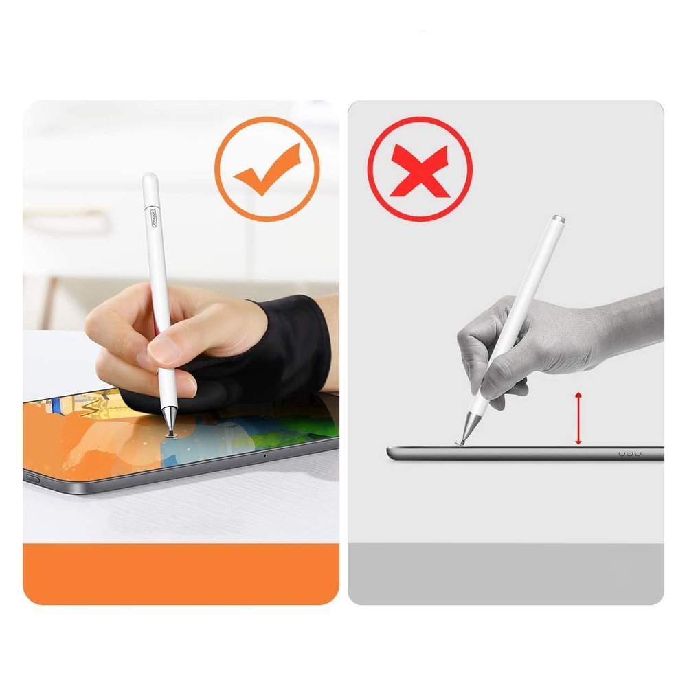iTok webáruház - Joyroom Joyroom JR-BP560 kapacitív érintőceruza, fehér 4 Joyroom excellent series passive capacitive stylus pen white (JR-BP560)