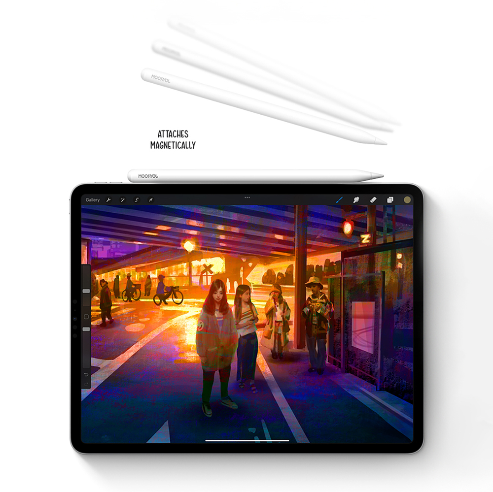 iTok webáruház - Joyroom Joyroom JR-X15 aktív érintőceruza USB-C töltéssel (fehér) 7 Joyroom JR-X15 active stylus 130mAh USB-C (fehér)