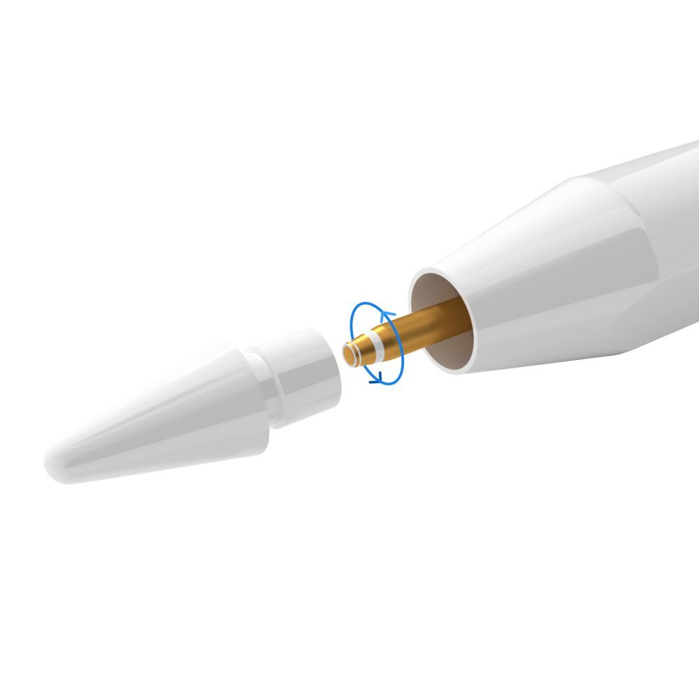 iTok webáruház - Tech-Protect Tech-Protect Digital Magnetic Stylus Pen 2 iPad érintőceruza (fehér) 4 Tech-Protect Digital Magnetic Stylus Pen 2 Magnetic for iPad Tablet (fehér)