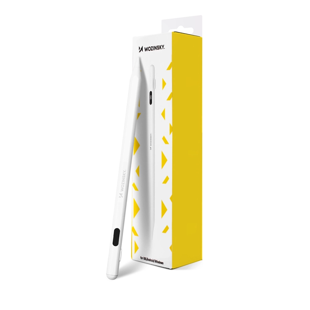 iTok webáruház - Wozinsky Wozinsky W2268YAS univerzális aktív érintőceruza (fehér) 5 Wozinsky Stylus Universal Active Stylus (Android and iOS) (fehér)