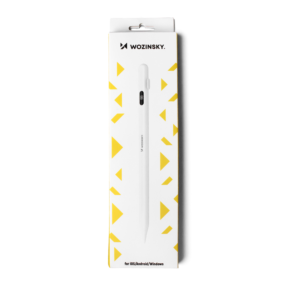 iTok webáruház - Wozinsky Wozinsky W2268YAS univerzális aktív érintőceruza (fehér) 7 Wozinsky Stylus Universal Active Stylus (Android and iOS) (fehér)
