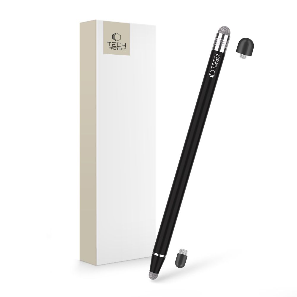 iTok webáruház - Tech-Protect Tech-Protect USP100 4 hegyes érintőceruza (fekete) 1 Tech-Protect USP100 4-TIP Touch Stylus Passive Pen (fekete)