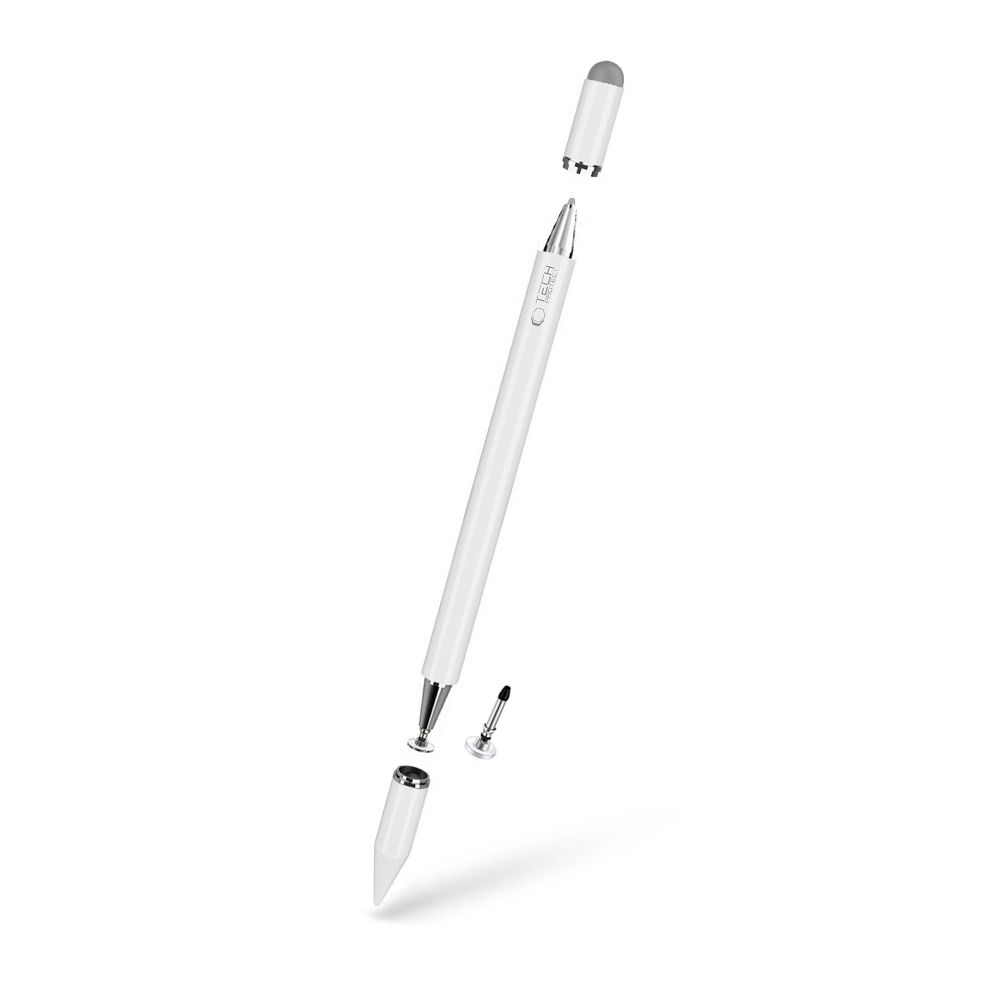 iTok webáruház - Tech-Protect Tech-Protect USP200 3 hegyű aktív toll (fehér) 2 Tech-Protect USP200 3-TIP Stylus Passive Pen (fehér)