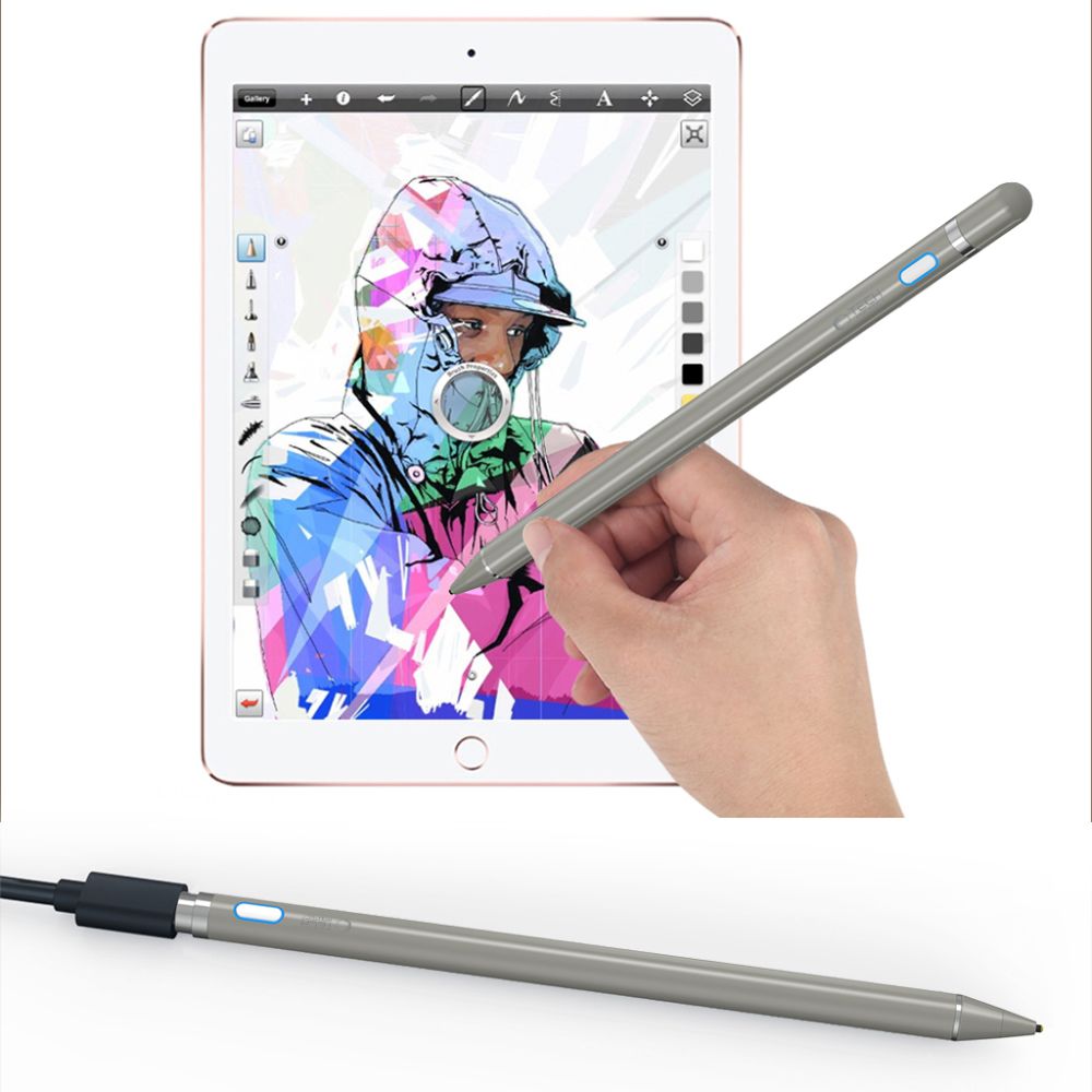 iTok webáruház - Tech-Protect Tech-Protect Active Stylus (titán) 4 Tech-Protect Active Stylus (titán)