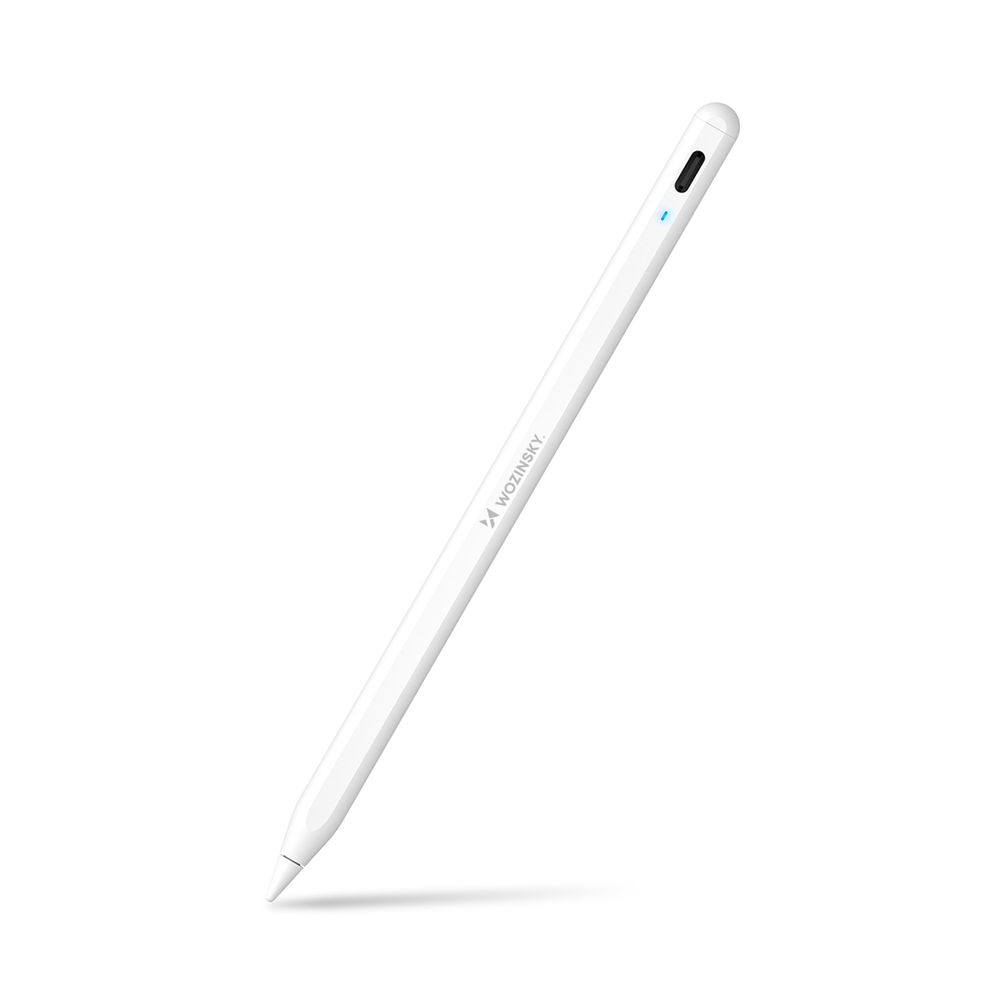 iTok webáruház - Wozinsky Wozinsky WRA-08 érintőceruza iPadhez, USB-C gyorstöltéssel (fehér) 3 Wozinsky WRA-08 Stylus for iPad USB-C Fast Charging (fehér)