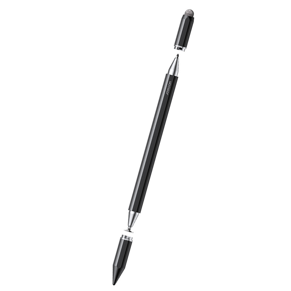 iTok webáruház - Joyroom Joyroom JR-BP561 3 az 1-ben kapacitív érintőceruza (fekete) 2 Joyroom JR-BP561 3-in-1 Passive Magnetic Capacitive Stylus (fekete)