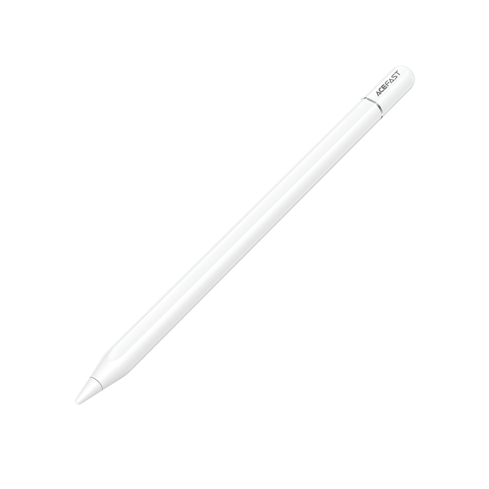 iTok webáruház - Acefast V3 kapacitív érintőceruza iPadhez (fehér) 1 Acefast V3 Capacitive Stylus for iPad with Wireless Charging and 2 Interchangeable Tips (fehér)