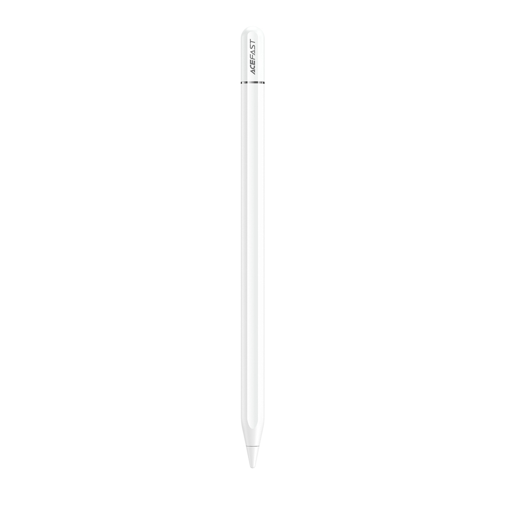 iTok webáruház - Acefast V3 kapacitív érintőceruza iPadhez (fehér) 2 Acefast V3 Capacitive Stylus for iPad with Wireless Charging and 2 Interchangeable Tips (fehér)