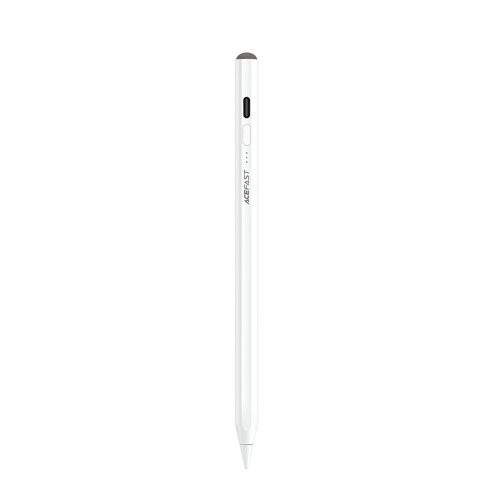 iTok webáruház - Acefast V2 kapacitív érintőceruza iPadhez, 2 cserélhető heggyel (fehér) 2 Acefast V2 Capacitive Stylus for iPad with 2 Interchangeable Tips (fehér)