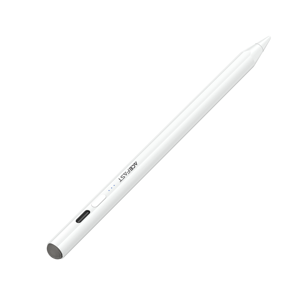 iTok webáruház - Acefast V2 kapacitív érintőceruza iPadhez, 2 cserélhető heggyel (fehér) 3 Acefast V2 Capacitive Stylus for iPad with 2 Interchangeable Tips (fehér)