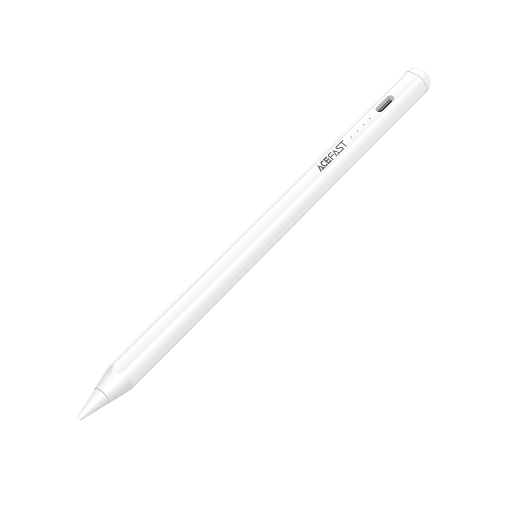 iTok webáruház - Acefast V1 kapacitív érintőceruza 2 cserélhető heggyel (fehér) 1 Acefast V1 Universal Capacitive Stylus with 2 Interchangeable Tips (fehér)