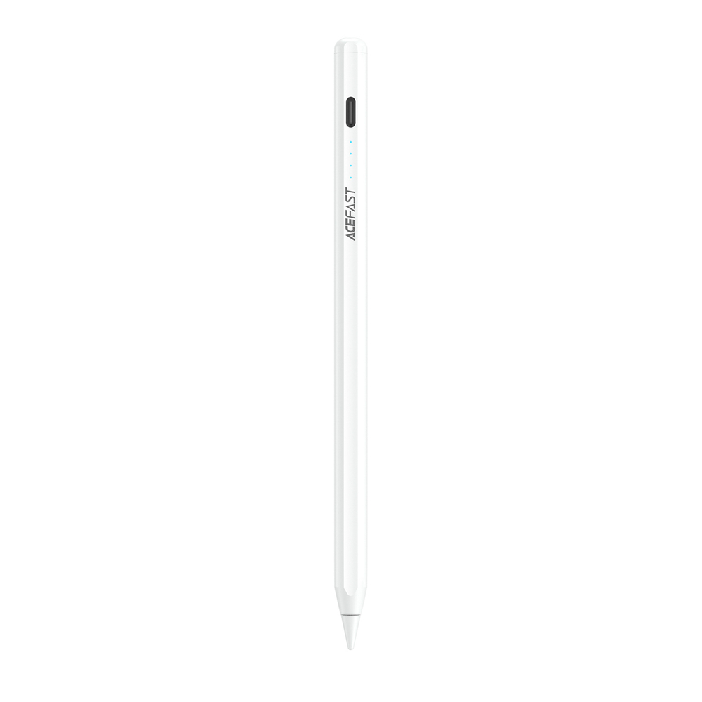 iTok webáruház - Acefast V1 kapacitív érintőceruza 2 cserélhető heggyel (fehér) 2 Acefast V1 Universal Capacitive Stylus with 2 Interchangeable Tips (fehér)