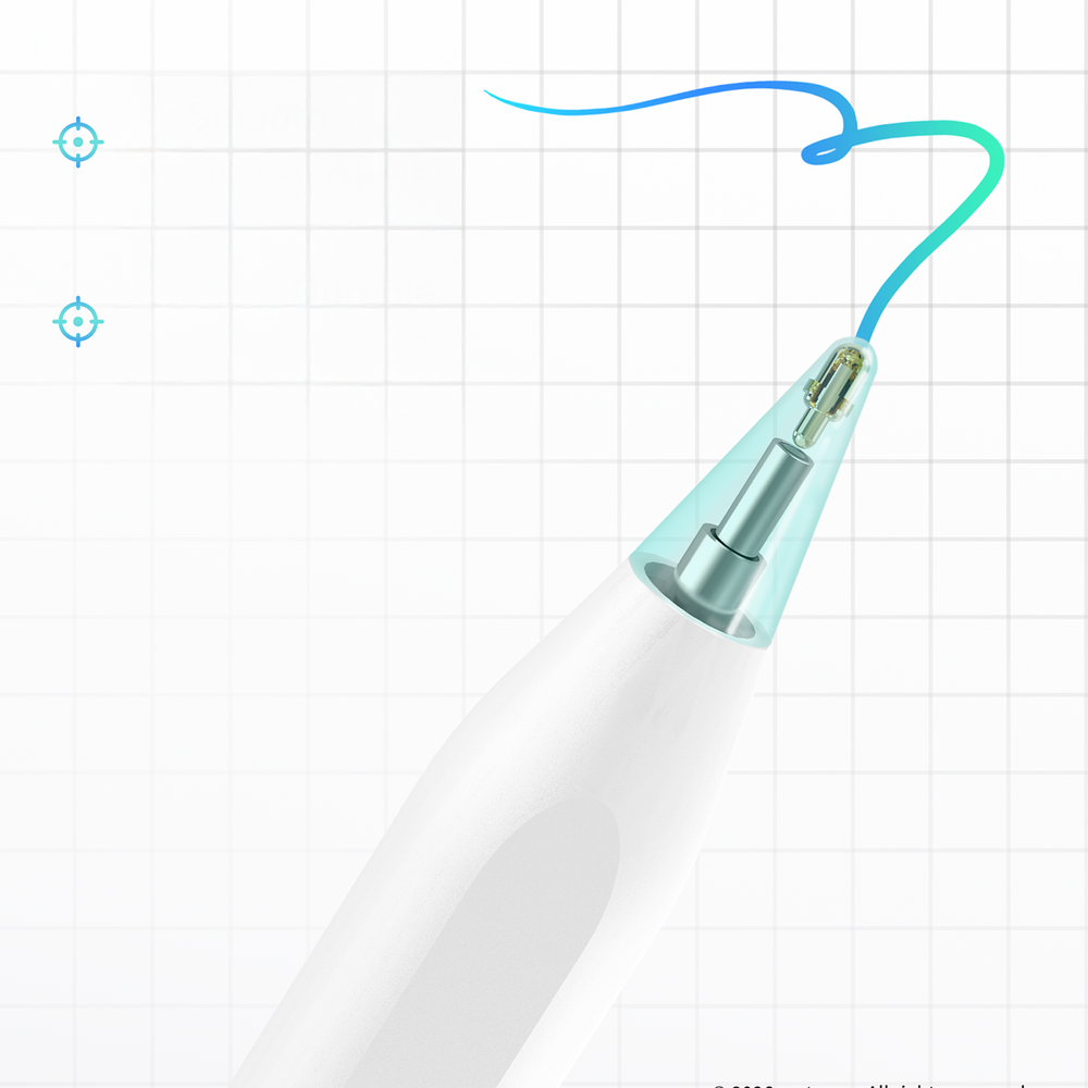 iTok webáruház - Metapen Metapen Pencil A8 iPad érintőceruza (fehér) 6 Metapen Pencil A8 for iPad (fehér)