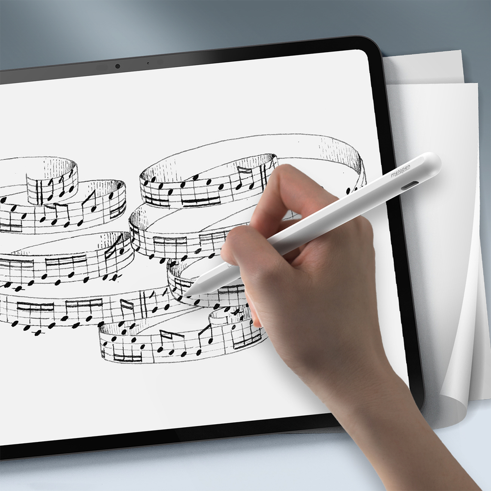 iTok webáruház - Metapen Metapen Pencil A11 iPad érintőceruza (fehér) 5 Metapen Pencil A11 for iPad (fehér)