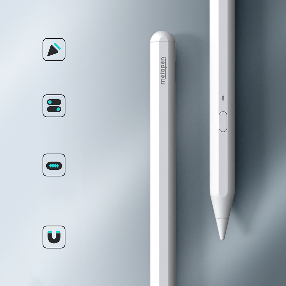 iTok webáruház - Metapen Metapen Pencil A11 iPad érintőceruza (fehér) 6 Metapen Pencil A11 for iPad (fehér)
