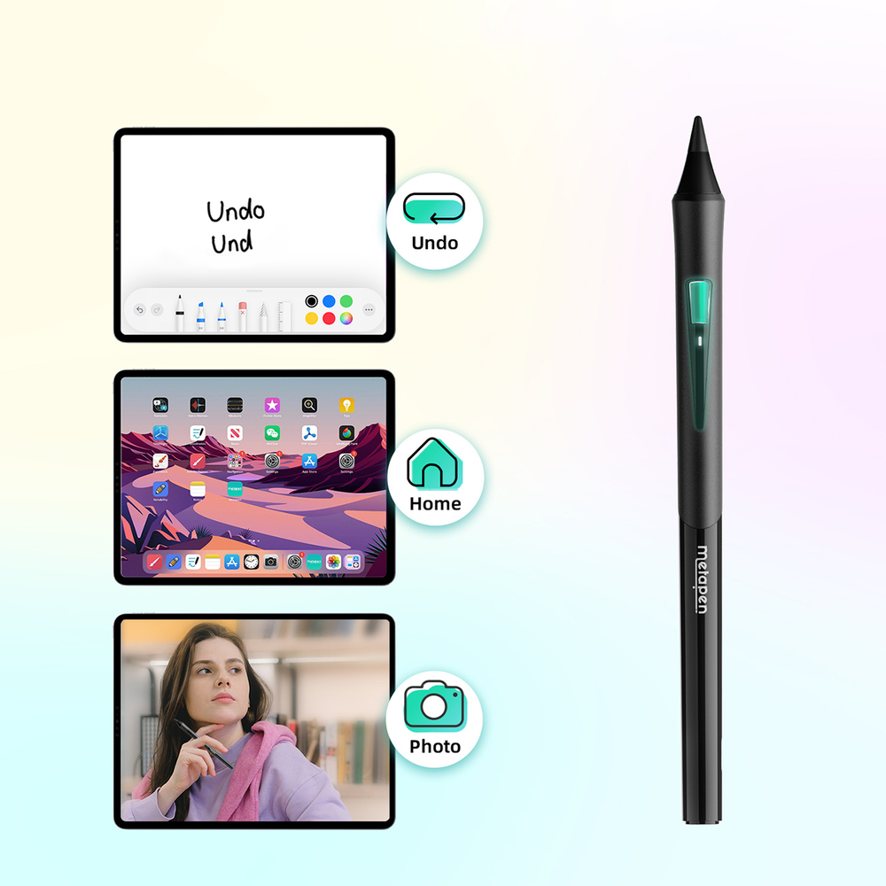 iTok webáruház - Metapen Metapen Pencil D1 érintőceruza iPadhez (fekete) 5 Metapen Pencil D1 stylus for iPad (fekete)